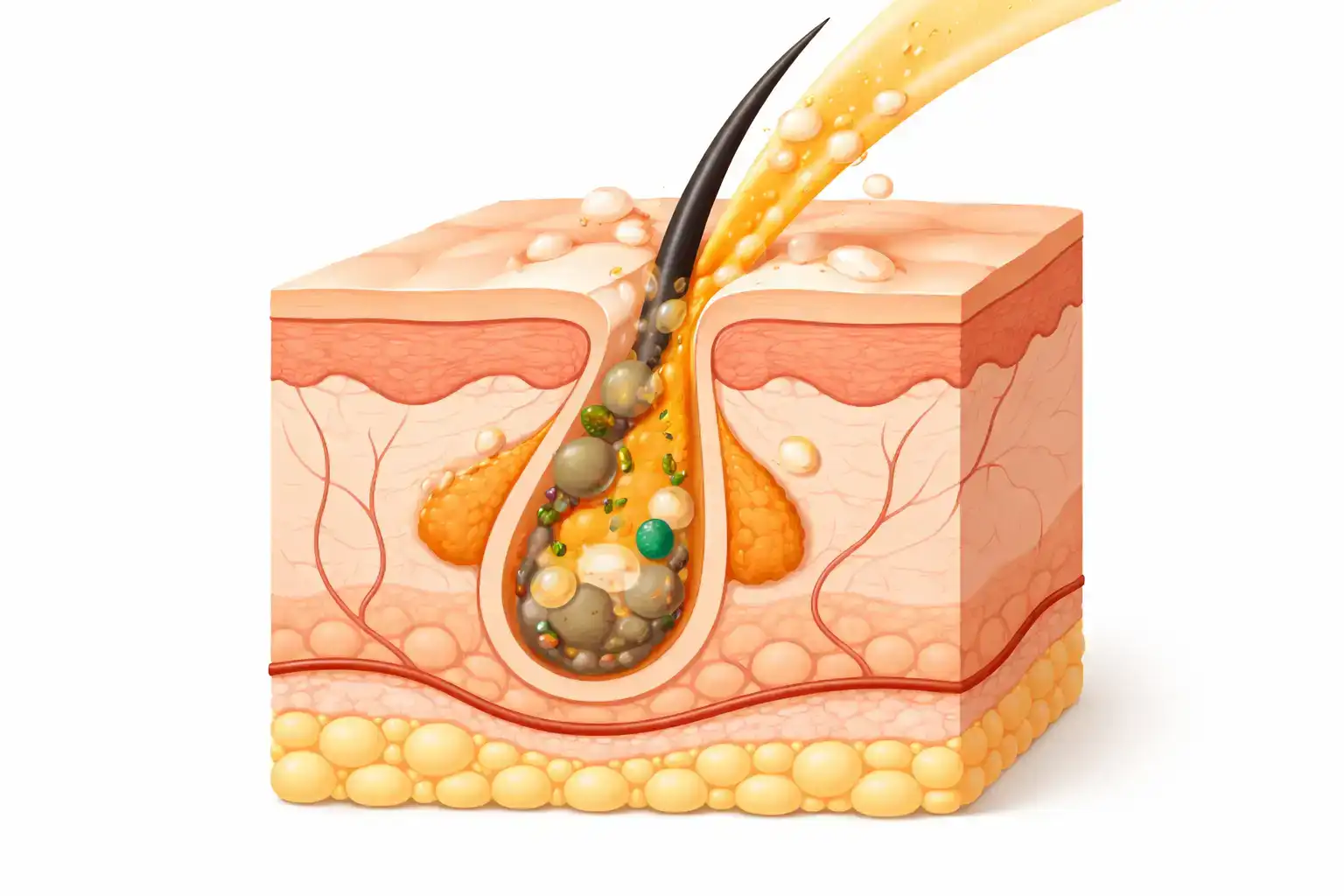 تنظيف عميق للمسام